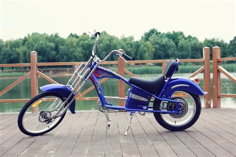 Chopper Adult American Chopper Electric Bike With 48v Battery Lithium 500watts Rear Drive Motor ...