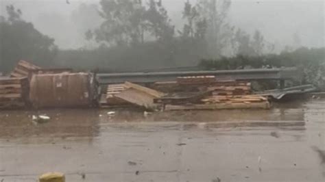 One of two tornadoes in a day hits Pennsylvania | Sky News