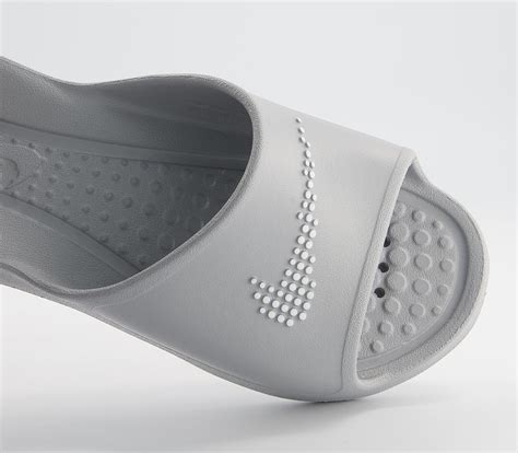 Nike Shower Slides Lt Smoke Grey White Lt Smoke - Men’s Sandals