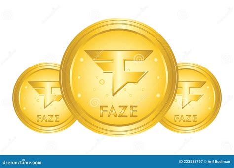 Faze Coin Crypto, Faze Logo with Gold Medal, for Web, Banner, Sign ...