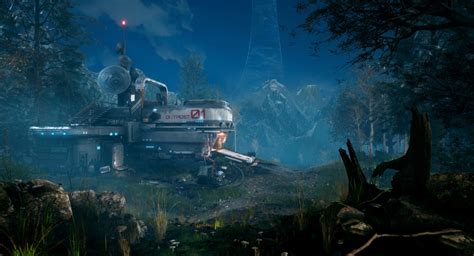 ArtStation - UNSC Outpost - Nightfall, Stephen A. Falk | Futuristic ...