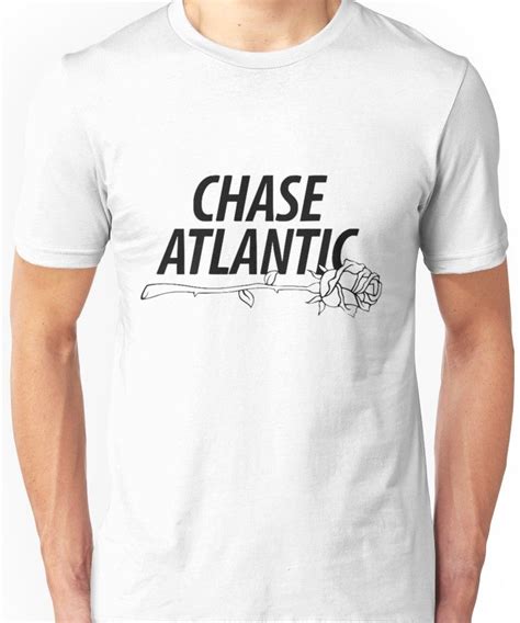 chase atlantic logo rose | Slim Fit T-Shirt | Shirt designs, T shirt, Mens tops