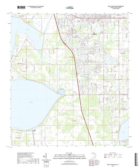 MyTopo Saint Cloud South, Florida USGS Quad Topo Map