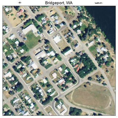 Aerial Photography Map of Bridgeport, WA Washington