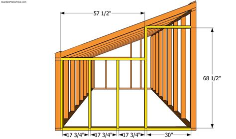 Lean-to Greenhouse Plans | Free Garden Plans - How to build garden projects