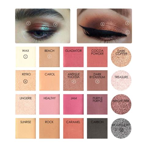 Focallure 'PRO' Eyeshadow Palette – glocosmetics.com.au