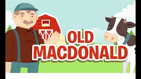 Old MacDonald Had a Farm • Nursery Rhymes Song with Lyrics • Animated Cartoon for Kids - YouTube