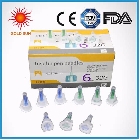 Insulin Pen Needle 29g 30g 31g 32g 33G 4mm 5mm 6mm 8mm 12mm - China Insulin Pen Needle Sizes and ...