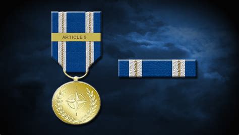 Article 5 NATO Medal (Operation Active Endeavor) > Air Force's ...