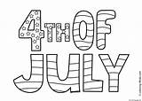 4th Of July Celebration 2 Coloring Page Printable sketch template