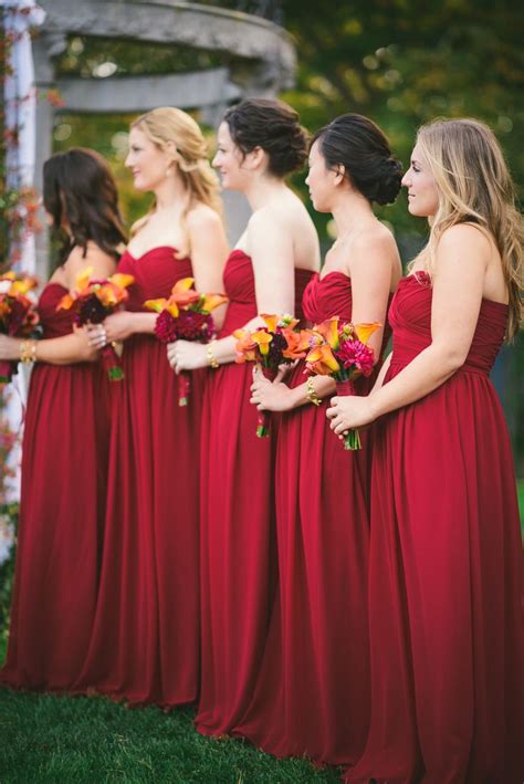 45 Deep Red Wedding Ideas for Fall/Winter Weddings | ️