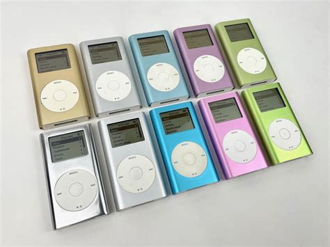 Finally got every color of iPod mini! : r/ipod