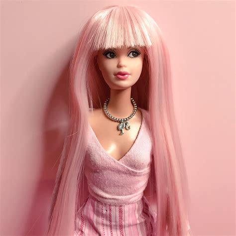 Azusa Barbie » Reroot Barbie’s PINK Hair♡