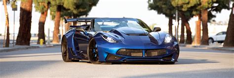 Wide Body Kit For Chevrolet Corvette C7 Stingray (Diffusor Bumper ...