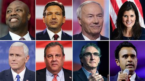 Republican debate lineup, time and how to watch : NPR