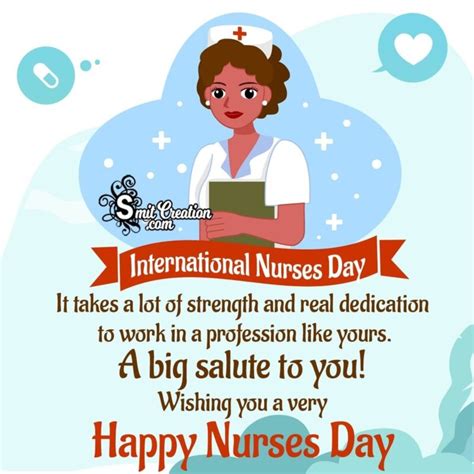 International Nurses Day Wishes to Wife - SmitCreation.com