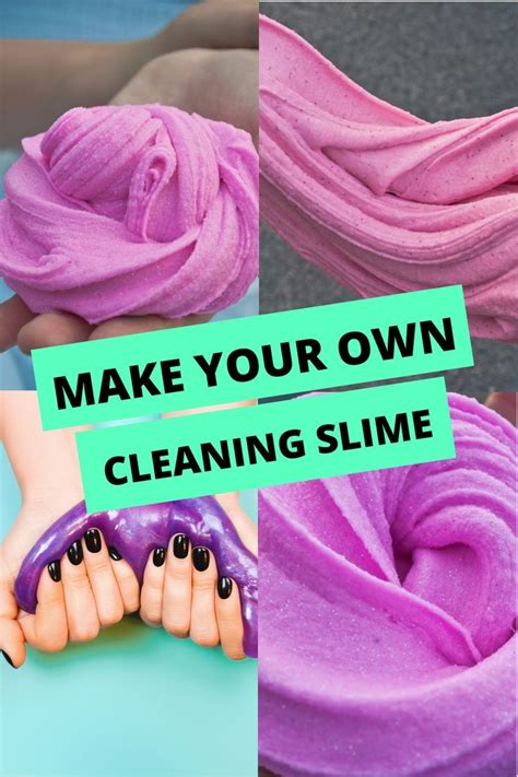 Easy DIY Cleaning Slime Diy Cleaning Products, Cleaning Organizing, Cleaning Hacks, Slime, Easy ...