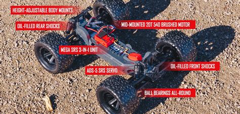 Arrma Granite Voltage 2WD Brushed Mega Monster Truck - RC Driver