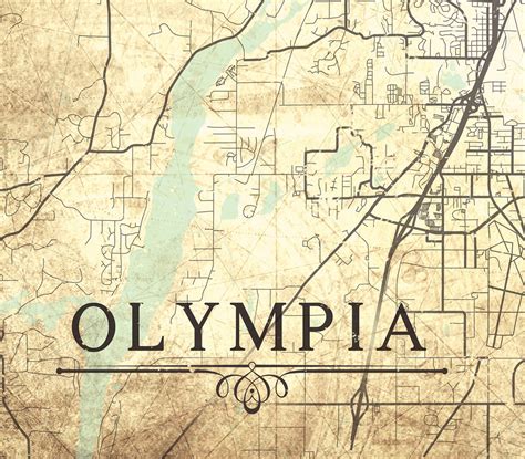 City Of Olympia Map