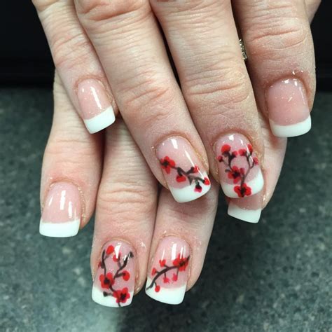 20+ Cherry Blossom Nail Art Designs, Ideas | Design Trends - Premium ...