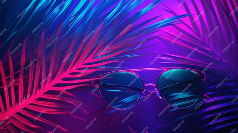 Premium AI Image | synthwave background