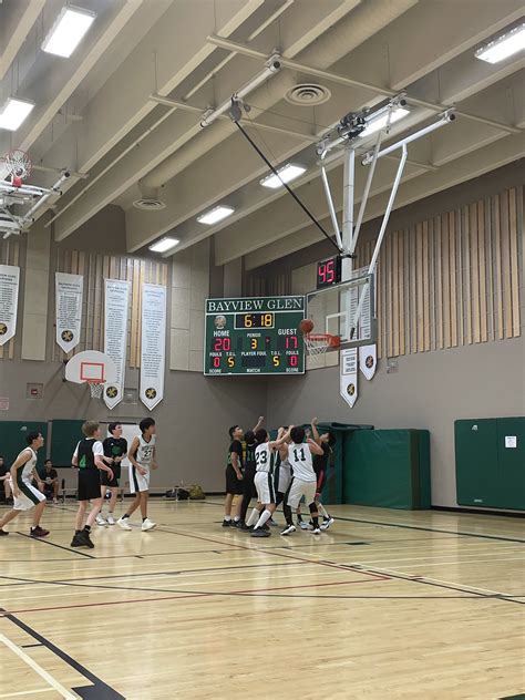 Bayview Glen on Twitter: "Yesterday, The U14 Boys basketball Green and ...