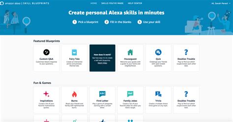 Amazon's new 'Alexa Blueprints' let anyone create custom Alexa skills and responses | TechCrunch