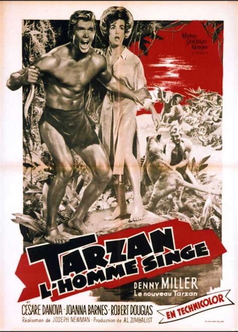 poster TARZAN THE APE MAN Joseph M. Newman - CINESUD movie posters