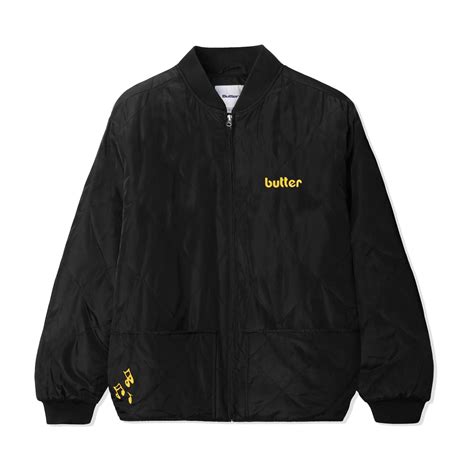 Noise Pollution Quilted Work Jacket, Black – Butter Goods EU