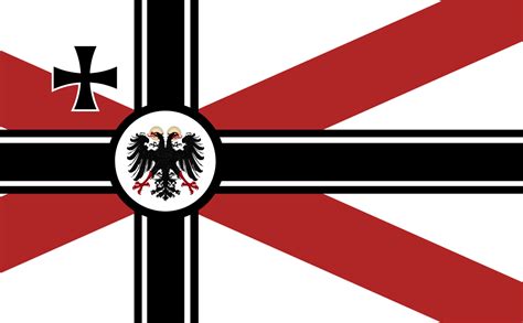 Redesign for the flag of the German Empire or something, inspired by the old flag of the ...