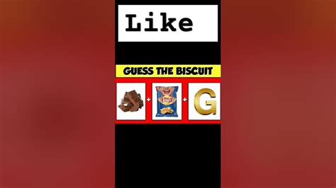 guess the Biscuit challange like subscribe and comment - YouTube