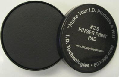 Fingerprinting Ink Pad