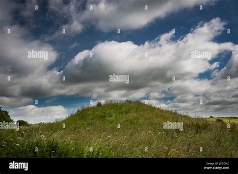 Overton Hill Bronze Age barrow cemetery near Avebury, Wiltshire, UK ...