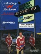 Lethbridge Hurricanes 1988-89 roster and scoring statistics at hockeydb.com