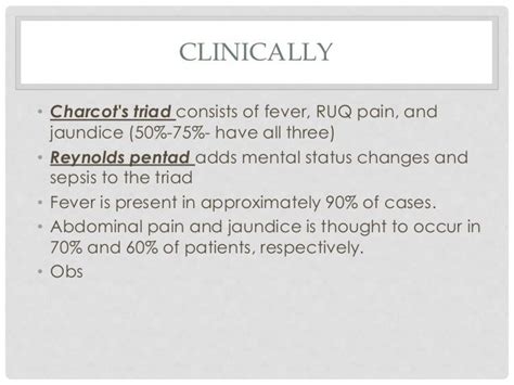 Ascending Cholangitis Management