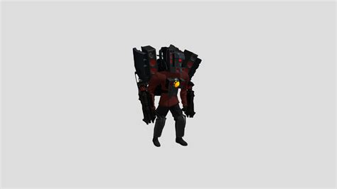 infected_titan_speakerman_upgraded - Download Free 3D model by ...