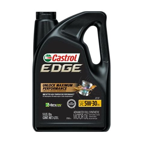 5w-30 Castrol Edge Titanium Technology Motor Oil 5L - Order & Buy