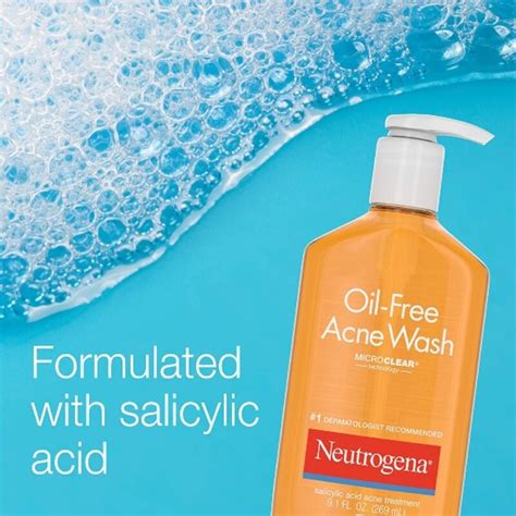 Neutrogena Oil Free Acne Wash 269ml || The MallBD