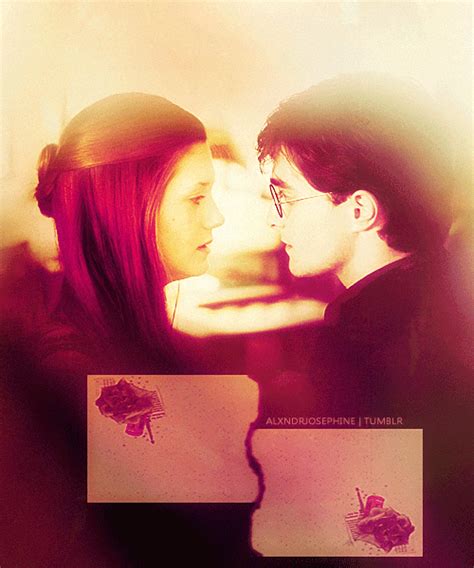 Harry Potter Ginny Kiss Gif