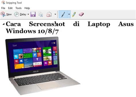 3 Cara Screenshot di Laptop Asus Windows 10,8,7 - Review Teknologi Sekarang