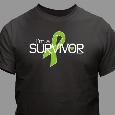 Cancer Survivor Ribbon T-Shirt | MyWalkGear.com