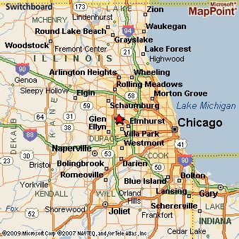 Addison, Illinois Area Map & More