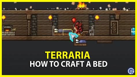 How To Craft Bed In Terraria (Crafting Guide) - Gamer Tweak