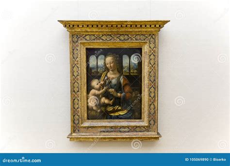 Da Vinci Painting in the Alte Pinakothek in Munich Editorial Image - Image of delight ...