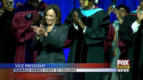 Kamala Harris Visits Two SC Colleges - WFXB