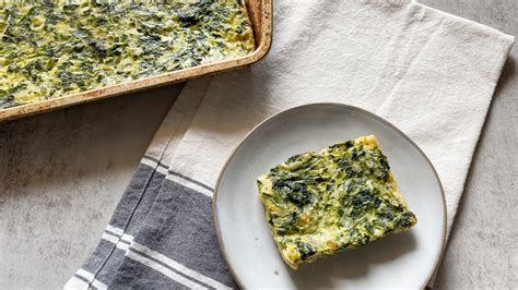 Low-Fat Spinach And Cottage Cheese Pie Recipe