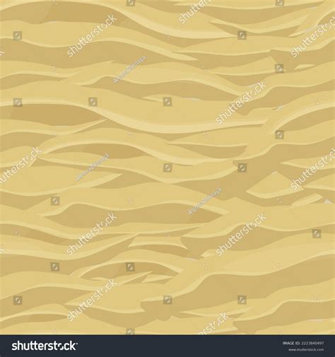 Sand Texture Seamless Background Cartoon Style Stock Vector (Royalty ...