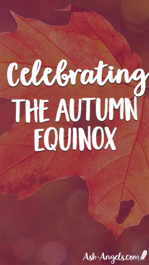 A Simple Autumnal Equinox Ritual - Ask-Angels.com