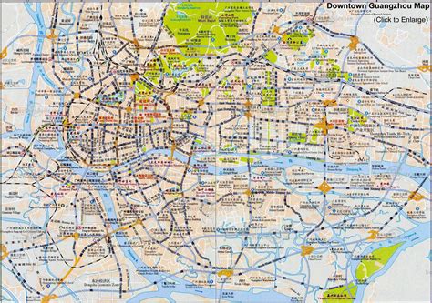 Guangzhou Maps: Downtown Layout, Subway, Attractions