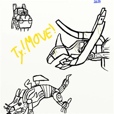 Dinotrux Revvit coloring pages black and white - Free Printable ...